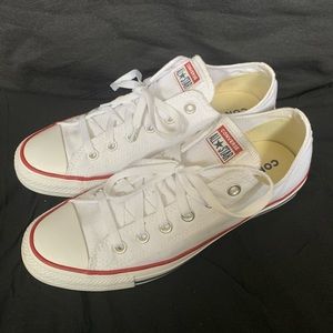 White Converse All Stars